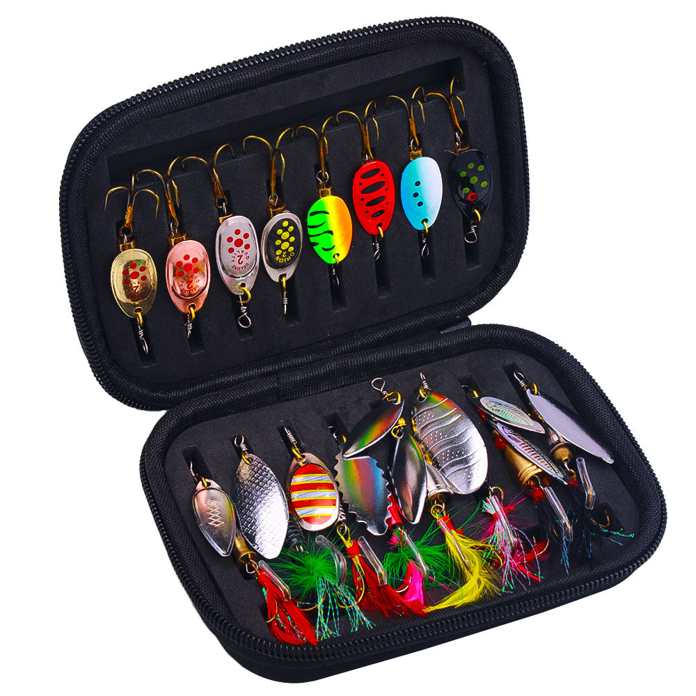 Metal Spinner Baits Lure 16pcs Sets Hengjia fishing gear Explore the World  of Possibilities Take a look at our Wide Selection